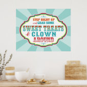 Karneval oder Circus Poster (Küche)