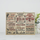 Karneval Pandemonium Flyer (Stehend Vorderseite)