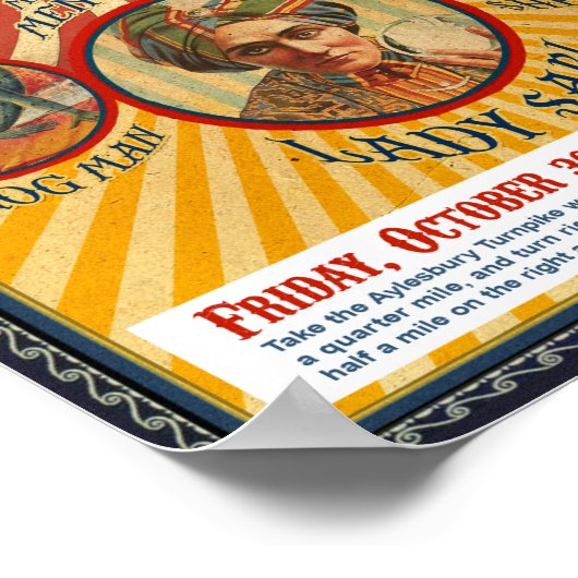 Karneval Pandemonium Poster (Ecke)