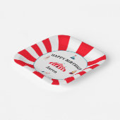 Karneval Pappteller (Gewinkelt)