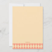 Karneval-Party Einladung (Rückseite)