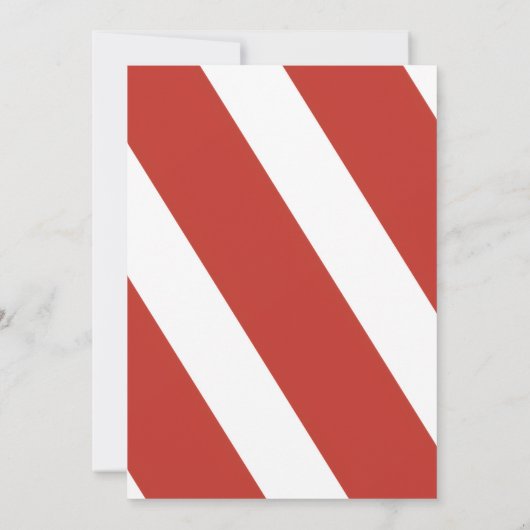 Karneval-Party Einladung mit Zelt-Top & Snacks (Rückseite)