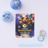 Karneval Party Flyer (Einzeln)