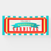 Karneval Party Klassische Vintage Streifen Banner (Horizontal)