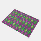 Karneval Raute Doormat Fußmatte (Schrägansicht)