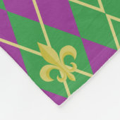Karneval Raute Fleece Blanket (Ecke)