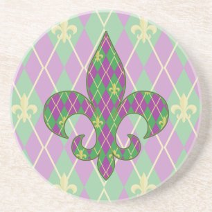 Karneval Raute Sandstone Untersetzer