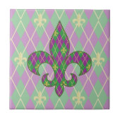 Karneval Raute Tile Fliese (Vorderseite)