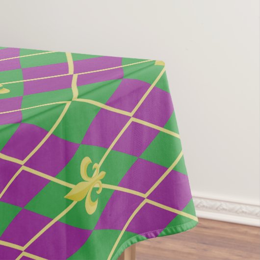 Karneval-Raute Tischdecke (Beispiel)