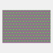 Karneval Raute Wrapping Paper Set Geschenkpapier Set (Vorderseite 3)