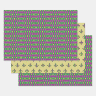 Karneval Raute Wrapping Paper Set Geschenkpapier Set