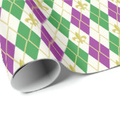 Karneval-Rauten-Verpackungs-Papier Geschenkpapier (Rolleneckpunkt)