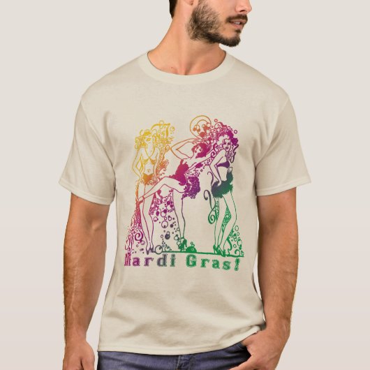 Karneval-Revuegirls T-Shirt (Vorderseite)