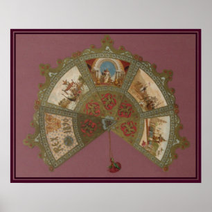 Karneval Rex Ball 1890 Poster