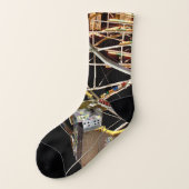 Karneval-Riesenrad Socken (Links - Außen)