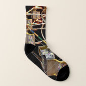 Karneval-Riesenrad Socken (Rechts - Außen)