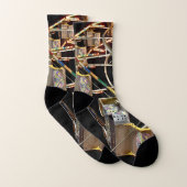 Karneval-Riesenrad Socken (Paar)