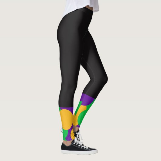 Karneval-schwarze Leggings (Rechts)