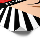 Karneval Sommermesse PTA Schule Spendenposter Poster (Ecke)