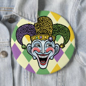 Karneval-Spaßvogel Button (Beispiel)