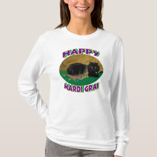 Karneval-Stern-Katze T-Shirt
