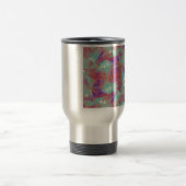 Karneval Swirl Abstrakt Reisebecher (Mittel)