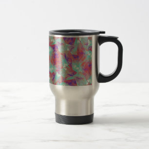 Karneval Swirl Abstrakt Reisebecher
