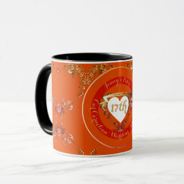 Karneval-Tasse zum 17. Hochzeitstag Tasse