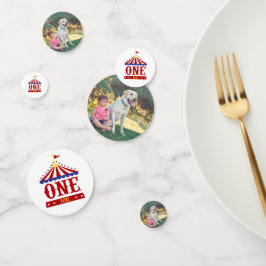 Karneval Thema Erste Geburtstagsparty Foto Konfetti