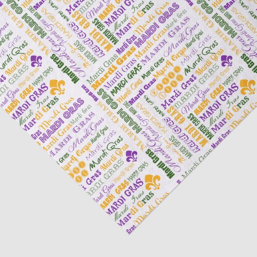 Karneval-Tri Farbiges Multifontseidenpapier Seidenpapier (Ausschnitt)