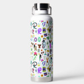 Karneval Trinkflasche (Rückseite)