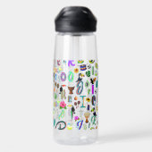 Karneval Trinkflasche (Rückseite)