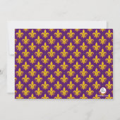 Karneval-Unsinnigkeits-Foto-Einladung Einladung (Rückseite)