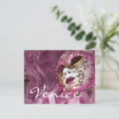 Karneval, Venedig Postkarte (Stehend Vorderseite)