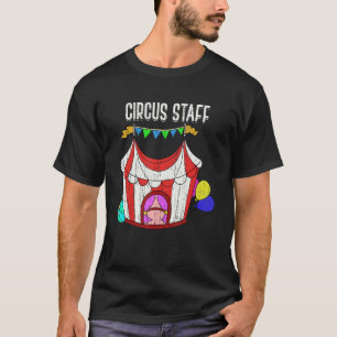 Karneval Veranstaltung Kostüm Party Zirkuspersonal T-Shirt