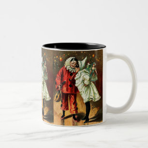Karneval: Vertraute Zweifarbige Tasse
