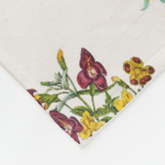 Karneval von Blume Fleecedecke (Ecke)