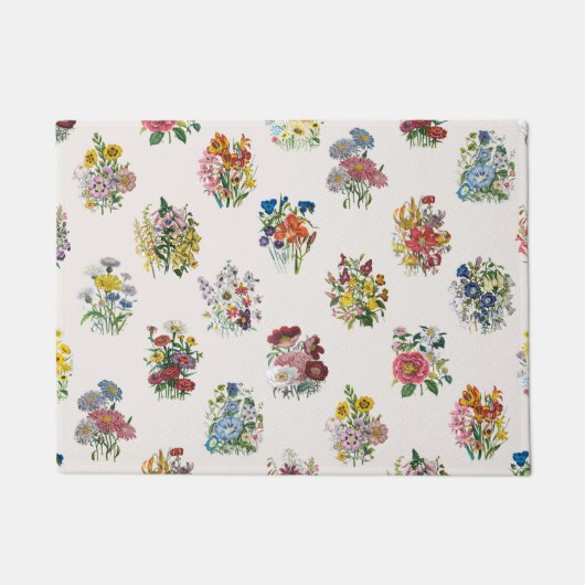 Karneval von Blume Fußmatte (Vorderseite)