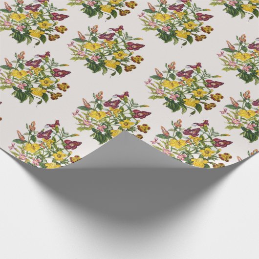 Karneval von Blume Geschenkpapier (Ecke)