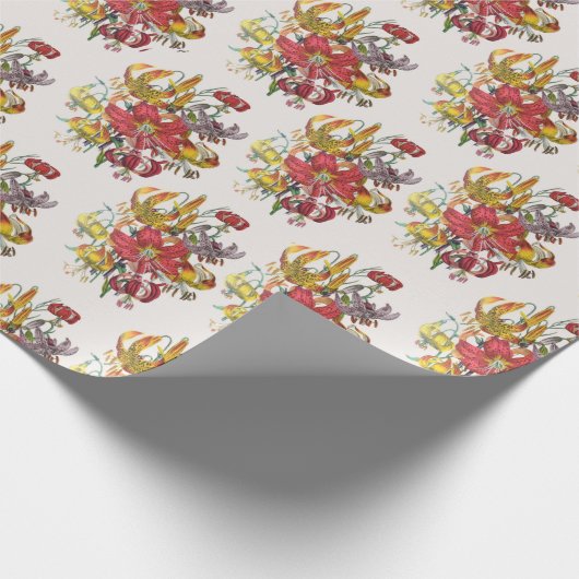 Karneval von Blume Geschenkpapier (Ecke)