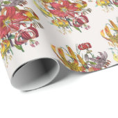 Karneval von Blume Geschenkpapier (Rolleneckpunkt)