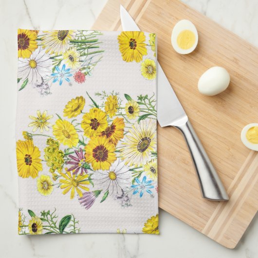 Karneval von Blume Geschirrtuch (Viertel Falte)