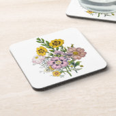 Karneval von Blume Getränkeuntersetzer (Linke Seite)