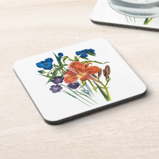 Karneval von Blume Getränkeuntersetzer (Linke Seite)