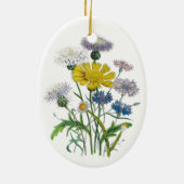 Karneval von Blume Keramik Ornament (Hinten)