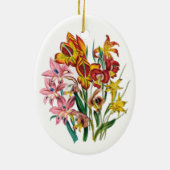 Karneval von Blume Keramik Ornament (Hinten)