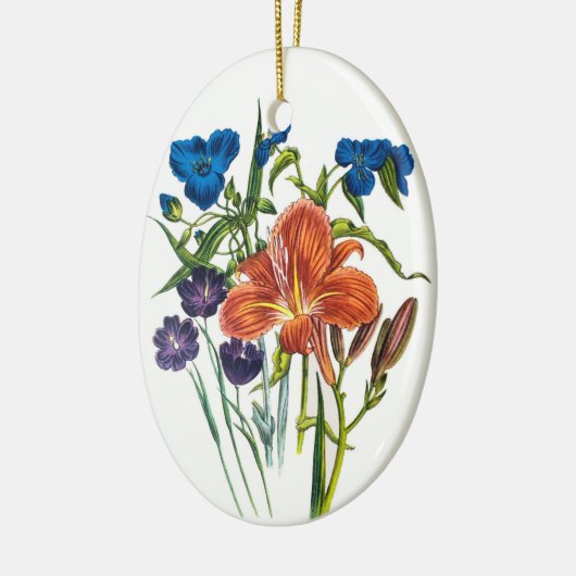 Karneval von Blume Keramikornament (Links)