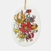 Karneval von Blume Keramikornament (Vorne)