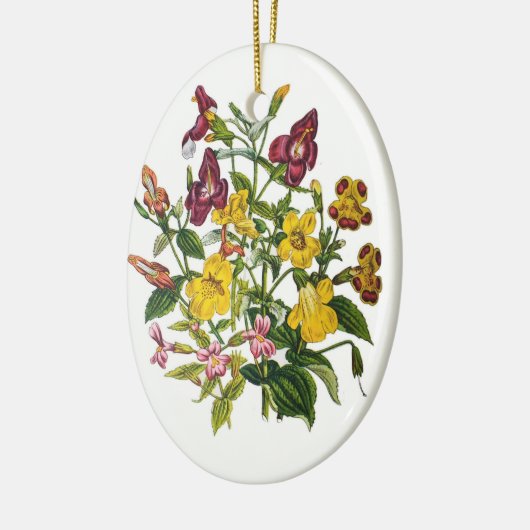 Karneval von Blume Keramikornament (Links)