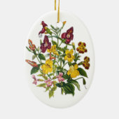 Karneval von Blume Keramikornament (Hinten)